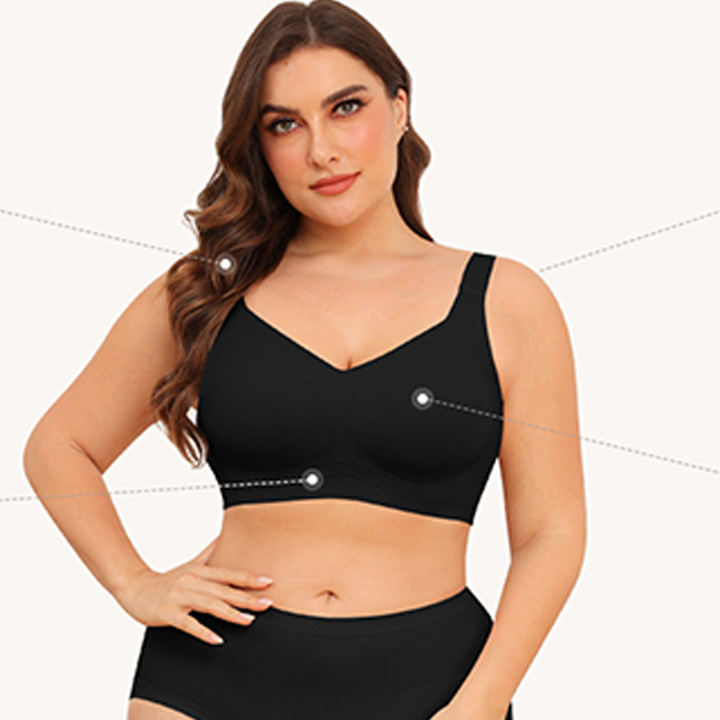 🎁Last Day Promotion 50% OFF ✨🏆Super firming bra | Women Wirefree Seamless Bras 👍No more sagging breasts