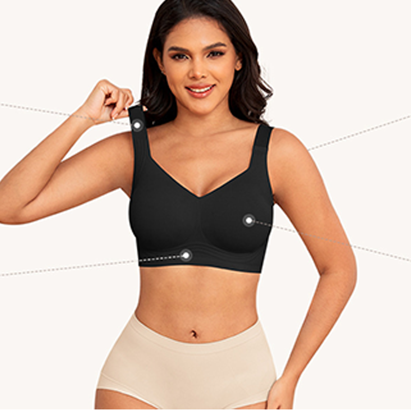 🎁Last Day Promotion 50% OFF ✨🏆Super firming bra | Women Wirefree Seamless Bras 👍No more sagging breasts