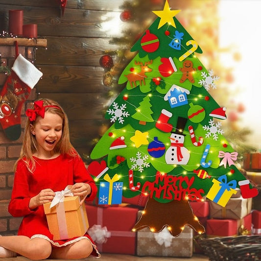 🎅Christmas HOT SALE💞50K+ SOLD!✨DIY Felt Christmas Tree Set