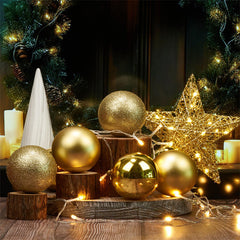 🎁Last Day 49% OFF🔥🎄24 PCS Shatterproof Christmas Ball for Hanging Decor🎁