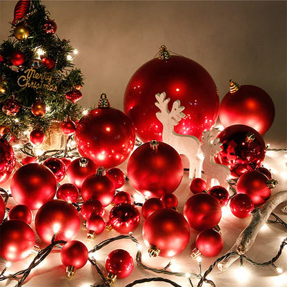 🎁Last Day 49% OFF🔥🎄24 PCS Shatterproof Christmas Ball for Hanging Decor🎁