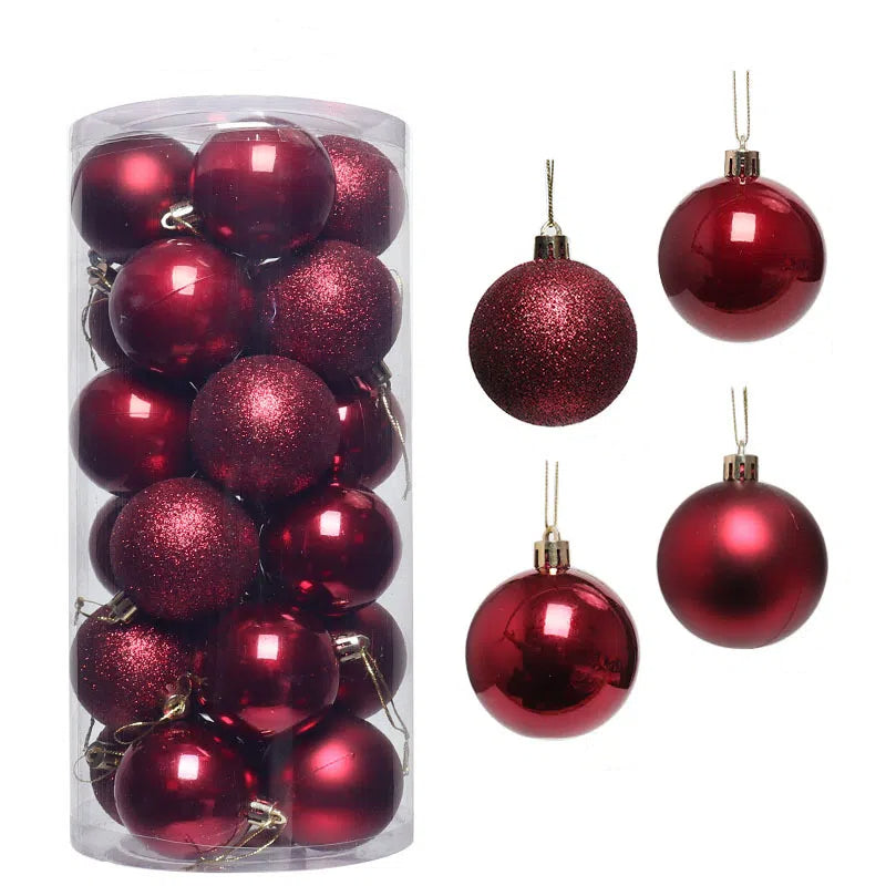 🎁Last Day 49% OFF🔥🎄24 PCS Shatterproof Christmas Ball for Hanging Decor🎁