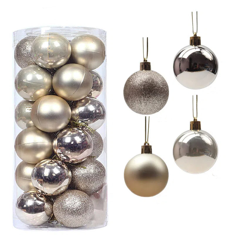 🎁Last Day 49% OFF🔥🎄24 PCS Shatterproof Christmas Ball for Hanging Decor🎁