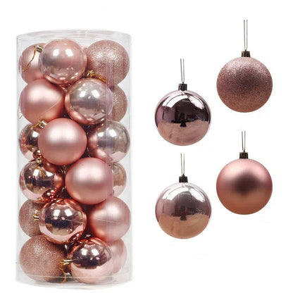 🎁Last Day 49% OFF🔥🎄24 PCS Shatterproof Christmas Ball for Hanging Decor🎁