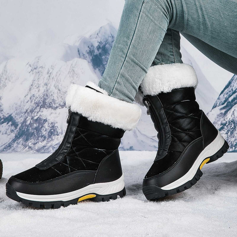 🔥Limited Hot Sale 50% OFF🎁Women’s Non-Slip Warm Zipper Snow Boots