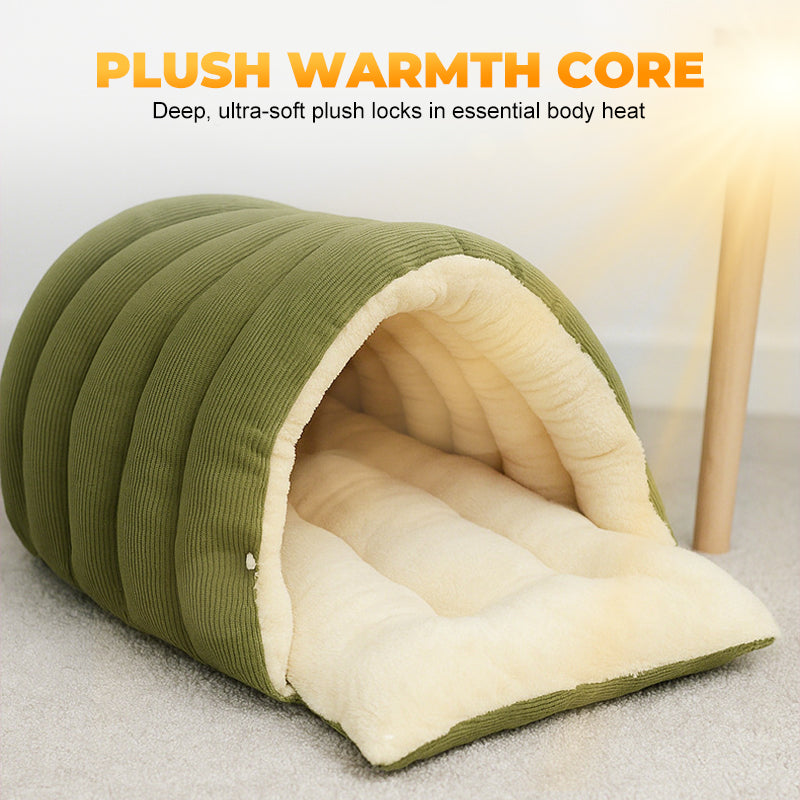 💥Hot Sale 50% OFF🐈Removable and Washable Winter Closed-off Cat Bed💝
