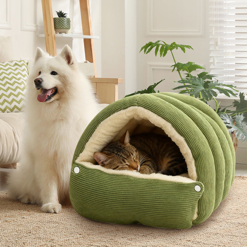 💥Hot Sale 50% OFF🐈Removable and Washable Winter Closed-off Cat Bed💝