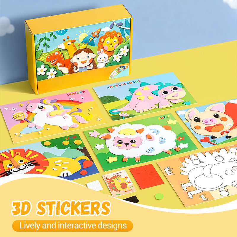 🎁Last Day 49% OFF🔥Children’s DIY 3D EVA Sticker Craft🎁