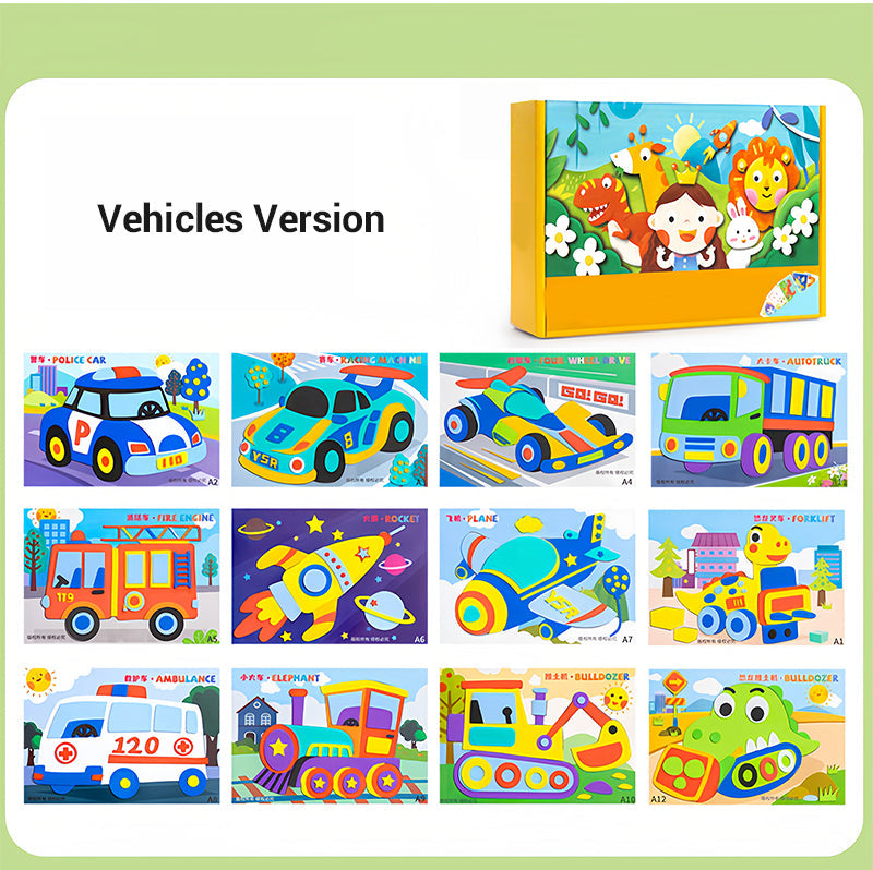 🎁Last Day 49% OFF🔥Children’s DIY 3D EVA Sticker Craft🎁