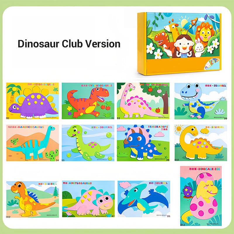 🎁Last Day 49% OFF🔥Children’s DIY 3D EVA Sticker Craft🎁