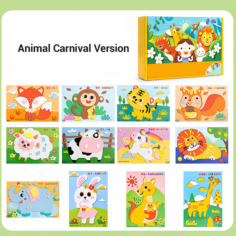 🎁Last Day 49% OFF🔥Children’s DIY 3D EVA Sticker Craft🎁