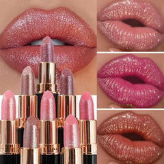 🔥Last Day-Buy 1 Get 1 Free!🎁Waterproof & Moisturizing Glitter Lipstick