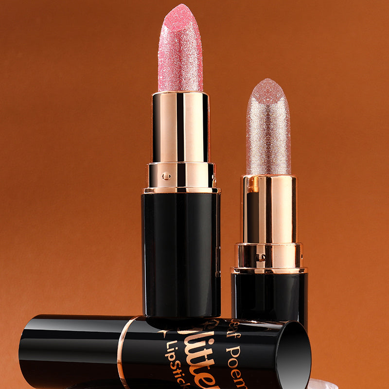 🔥Last Day-Buy 1 Get 1 Free!🎁Waterproof & Moisturizing Glitter Lipstick