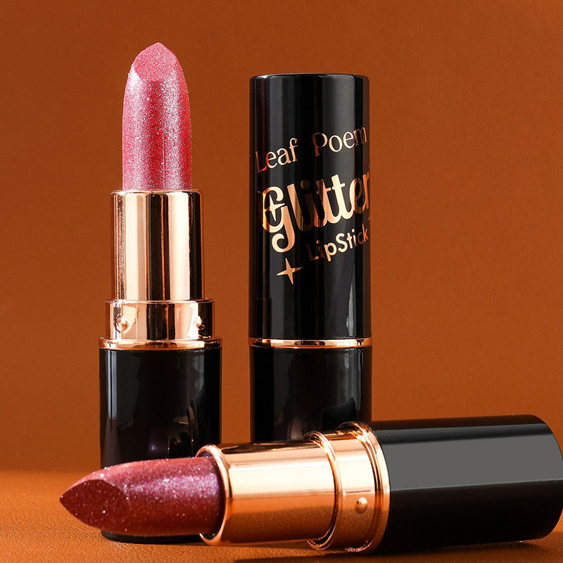 🔥Last Day-Buy 1 Get 1 Free!🎁Waterproof & Moisturizing Glitter Lipstick