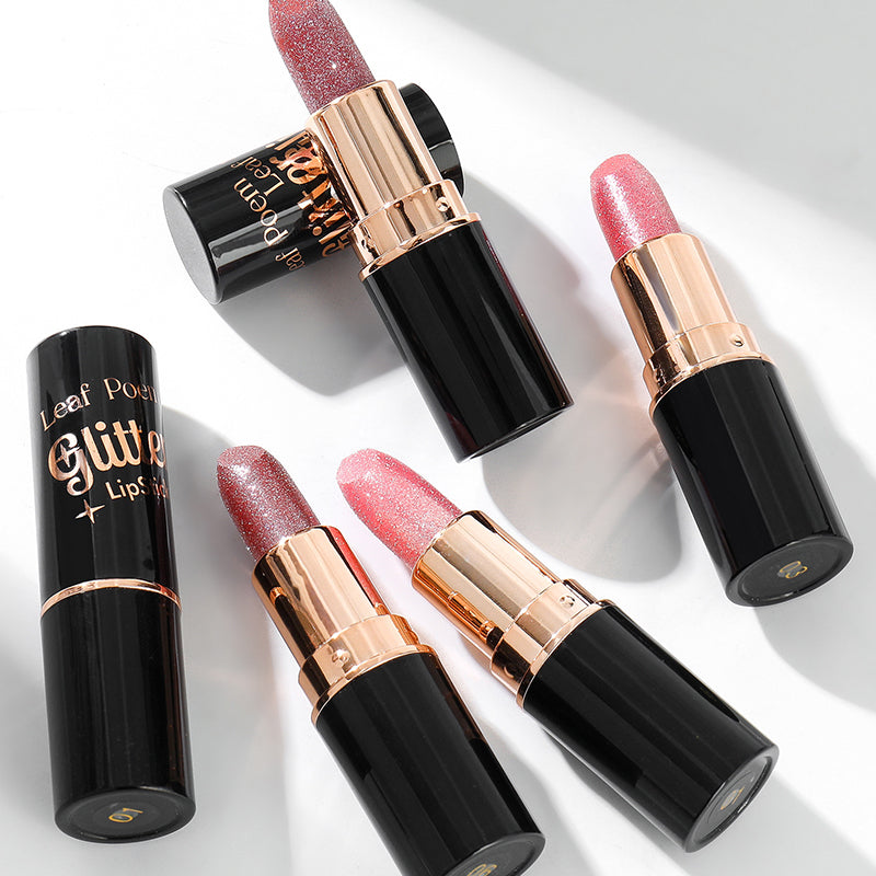 🔥Last Day-Buy 1 Get 1 Free!🎁Waterproof & Moisturizing Glitter Lipstick
