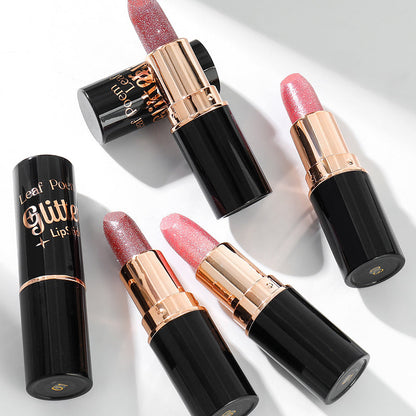 🔥Last Day-Buy 1 Get 1 Free!🎁Waterproof & Moisturizing Glitter Lipstick