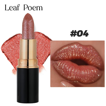🔥Last Day-Buy 1 Get 1 Free!🎁Waterproof & Moisturizing Glitter Lipstick