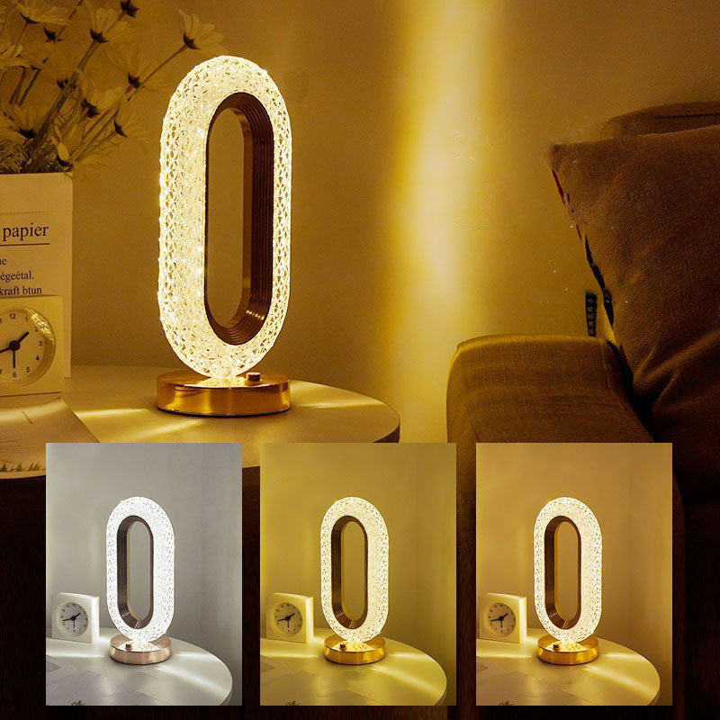 💥Last Day Special Sale 49% OFF👚50K+ SOLD! 🎁✨Rechargeable Luxury Crystal LED Night Light Lamp