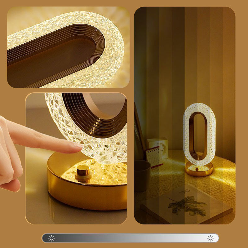 💥Last Day Special Sale 49% OFF👚50K+ SOLD! 🎁✨Rechargeable Luxury Crystal LED Night Light Lamp