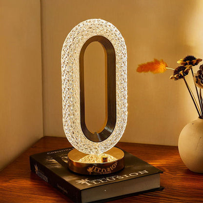 💥Last Day Special Sale 49% OFF👚50K+ SOLD! 🎁✨Rechargeable Luxury Crystal LED Night Light Lamp