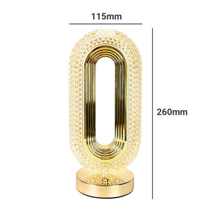 💥Last Day Special Sale 49% OFF👚50K+ SOLD! 🎁✨Rechargeable Luxury Crystal LED Night Light Lamp