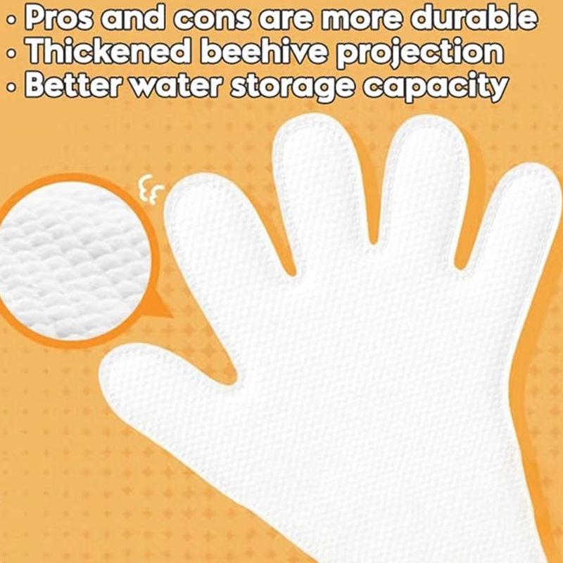 ⏰Last Day 50% OFF💝Convenient Efficient Pet Wash-Free Wipes Gloves