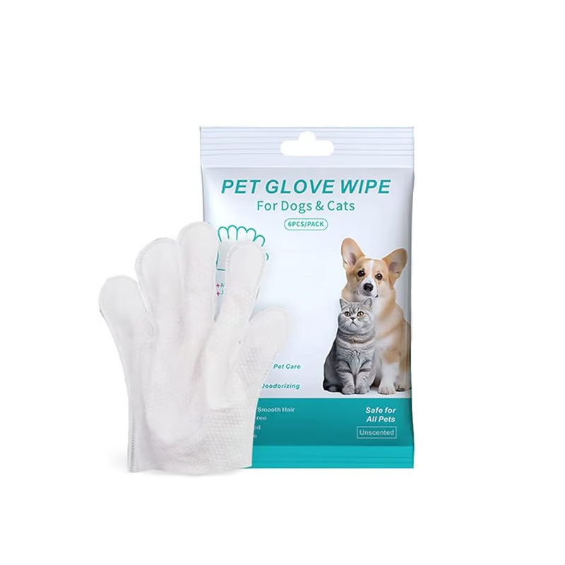 ⏰Last Day 50% OFF💝Convenient Efficient Pet Wash-Free Wipes Gloves