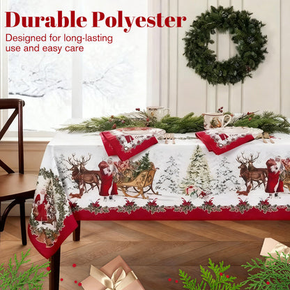 🎄Christmas Promotion 49% OFF🎁Stylish Christmas Printed Tablecloth