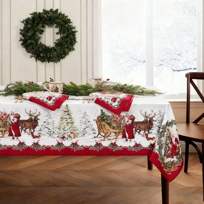 🎄Christmas Promotion 49% OFF🎁Stylish Christmas Printed Tablecloth