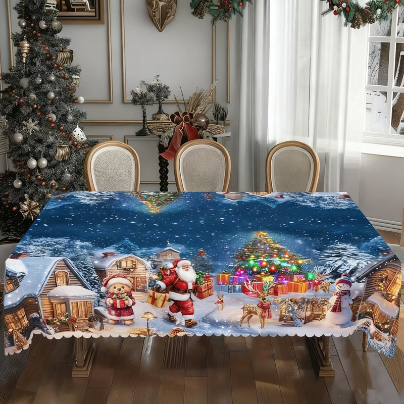 🎄Christmas Promotion 49% OFF🎁Stylish Christmas Printed Tablecloth