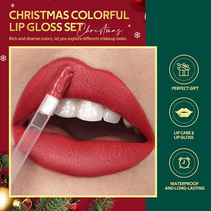 💄💋Christmas Sale 49% Off🎁Waterproof Long-Lasting Lip Gloss Set