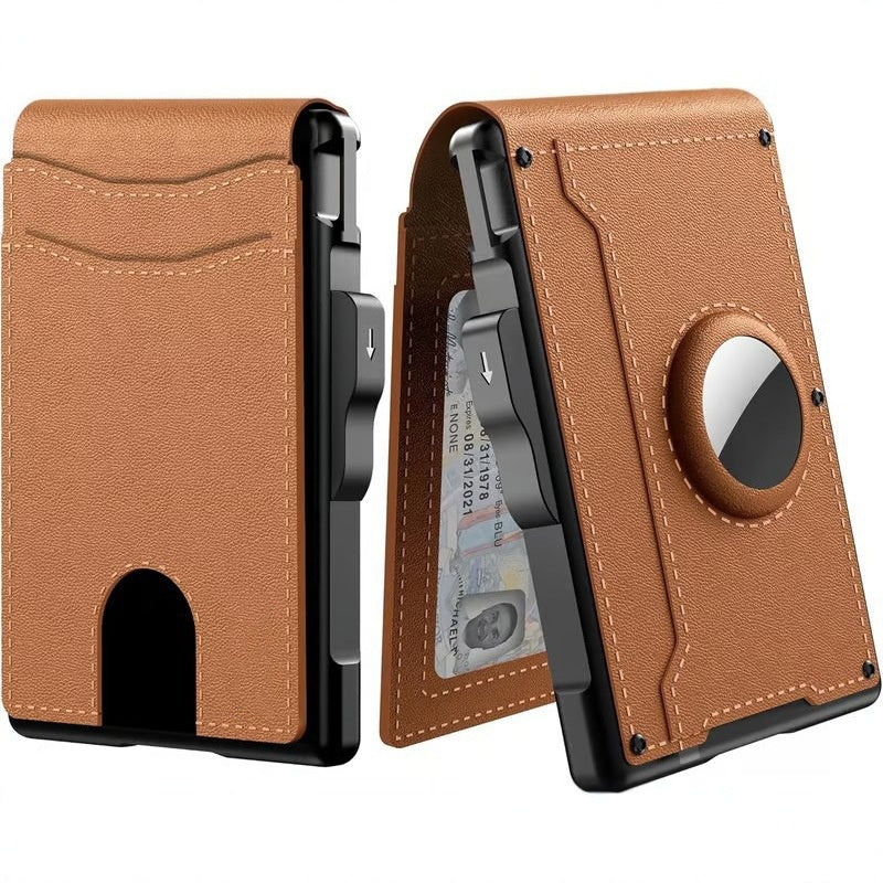 ✨New Arrival ✨💖Valentine's DayHot Sale 60% OFF✨Men's Slim Leather Wallet with Pop - Up & RFID Blocking