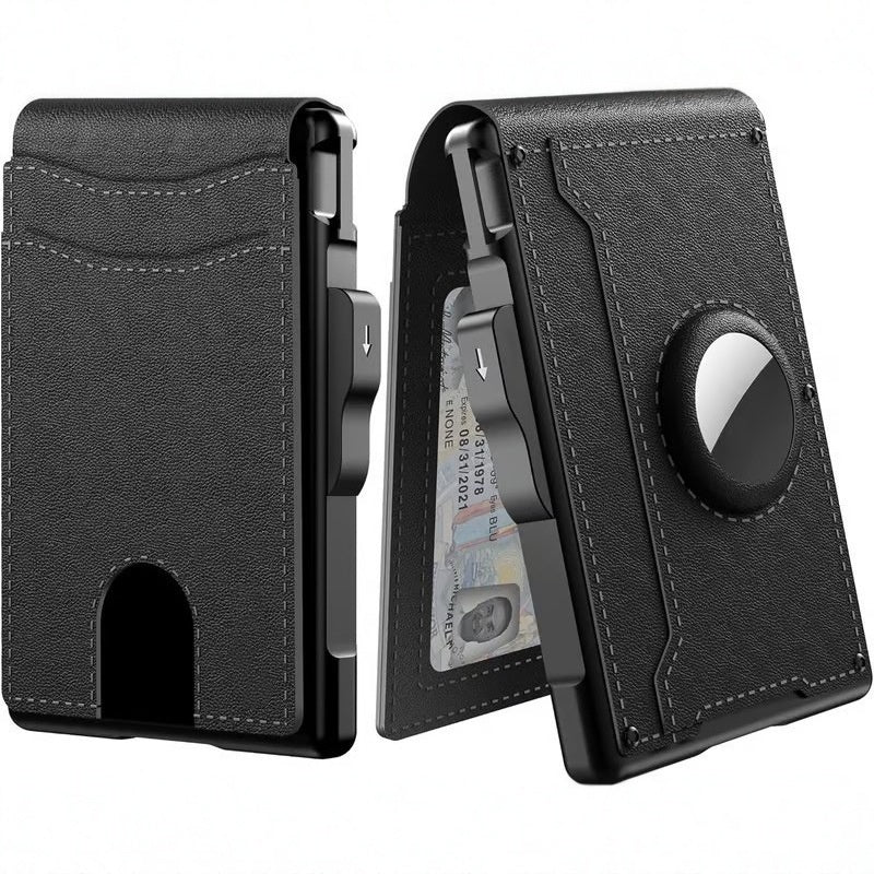 ✨New Arrival ✨💖Valentine's DayHot Sale 60% OFF✨Men's Slim Leather Wallet with Pop - Up & RFID Blocking