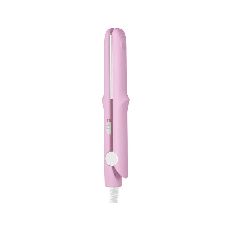 💥Limited time 50% off🔥⚡2-in-1 Mini Curling Wand & Flat Iron Hair Straightener