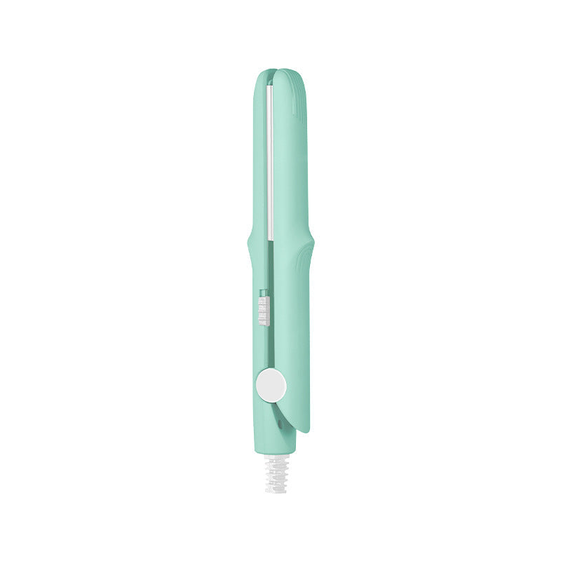 💥Limited time 50% off🔥⚡2-in-1 Mini Curling Wand & Flat Iron Hair Straightener