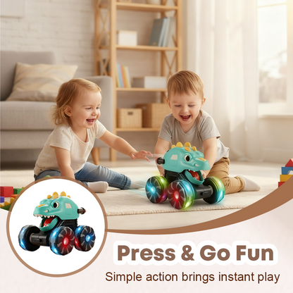 🎁Last Day Promotion 49% OFF🔥Press & Go Dinosaur Toy Car With Lights🦖