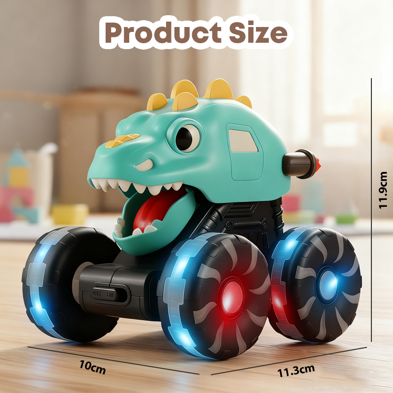 🎁Last Day Promotion 49% OFF🔥Press & Go Dinosaur Toy Car With Lights🦖