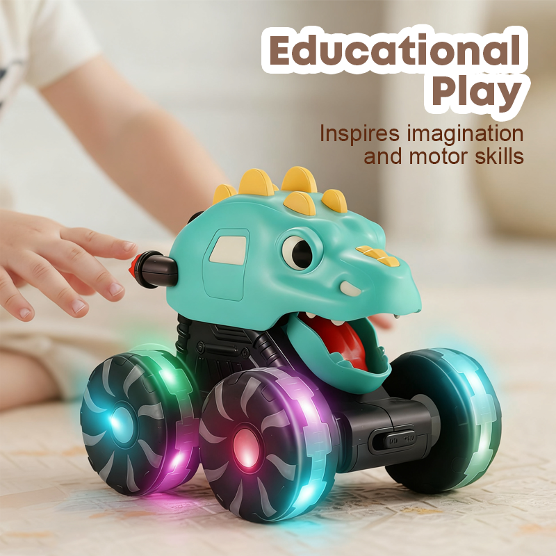 🎁Last Day Promotion 49% OFF🔥Press & Go Dinosaur Toy Car With Lights🦖