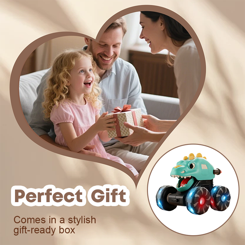 🎁Last Day Promotion 49% OFF🔥Press & Go Dinosaur Toy Car With Lights🦖