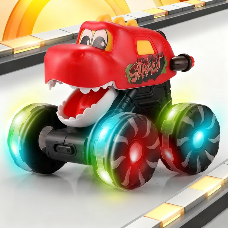 🎁Last Day Promotion 49% OFF🔥Press & Go Dinosaur Toy Car With Lights🦖