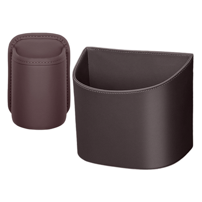 🥳2026 HOT SALE🥳💞50K+ SOLD!🚗🧺 53% OFF! Leather Car Door Cup Holder – Wide‑mouth opening, easy reach for drinks & phone. Clip‑on secure fit. PU leather, tough & stylish. 🛡️✨