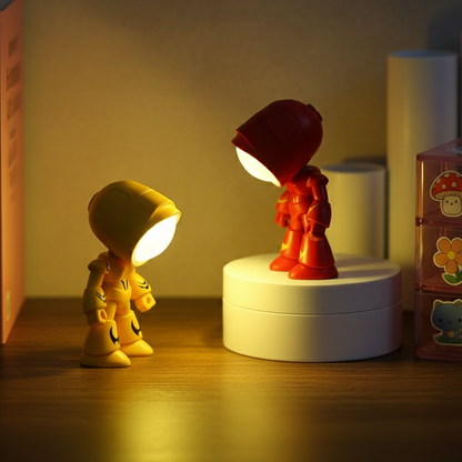 🤖⚡HOT SALE 60 % OFF Special Price £8.99!!!🔥👾Mini Creative Robot Table Lamp