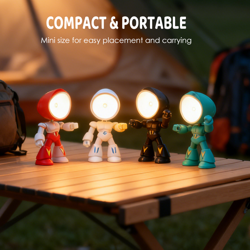 🤖⚡HOT SALE 60 % OFF Special Price £8.99!!!🔥👾Mini Creative Robot Table Lamp