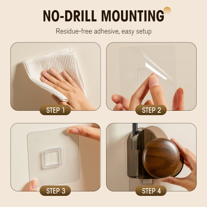⏳Limited-time 50% off⏰No-Drill Hair Dryer Holder with Suction Cup