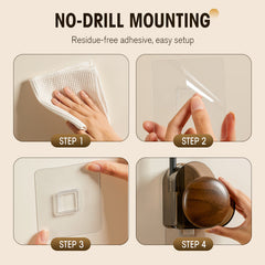 ⏳Limited-time 50% off⏰No-Drill Hair Dryer Holder with Suction Cup