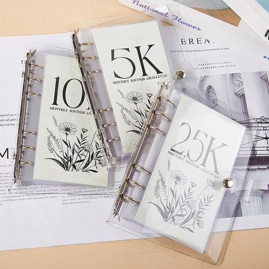 💴12-Month Envelopes Money-Saving Challenge Binder📕