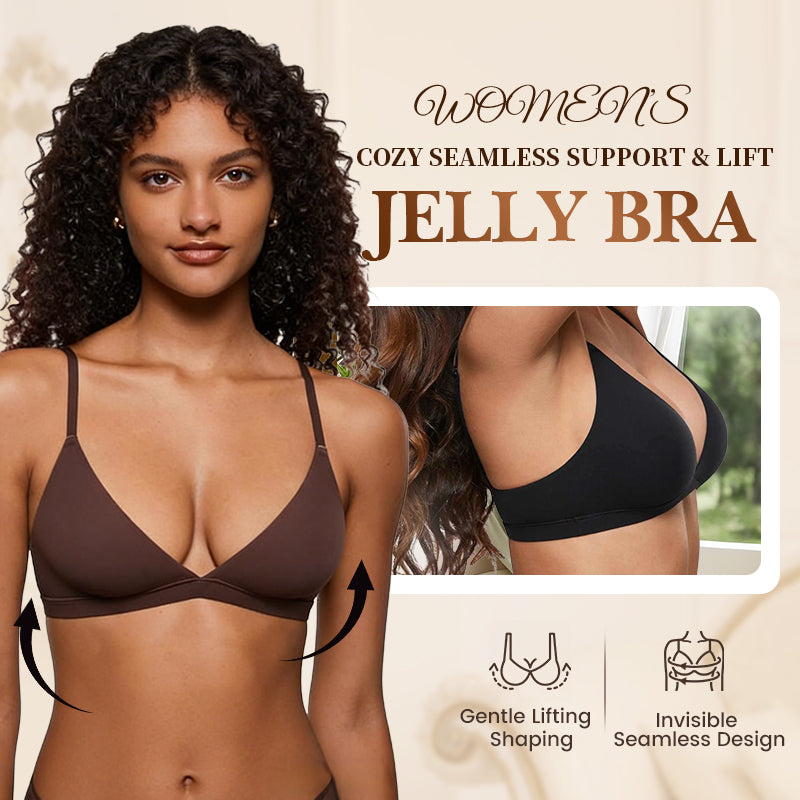 💞New Arrival 50% Off💥Women's Wire-Free Jelly Support Triangle Bralette