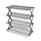 🍞Christmas HOT SALE 50% OFF🥐Stackable Folding Metal Storage Rack – 3/4-Level Expandable Organizer – Perfect for Spices, Snacks, and Essentials in Kitchen, RV, or Camping Setup