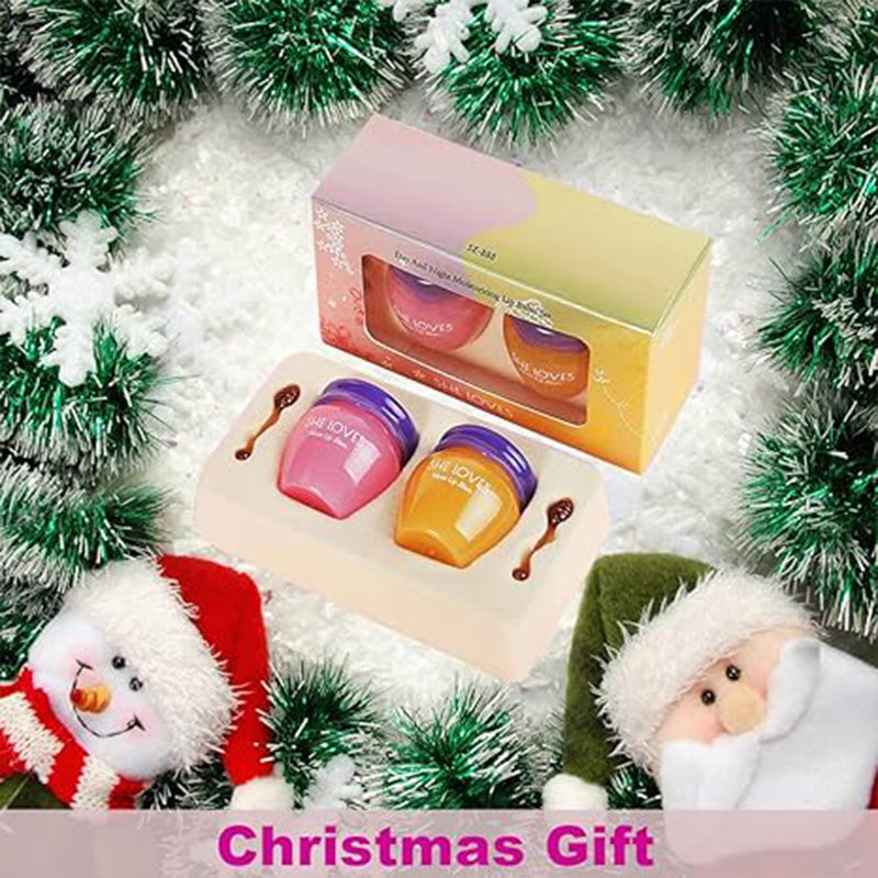 [Best Gift for Her] Honey&Sakura Day and Night Repair Sleeping Lip Balm