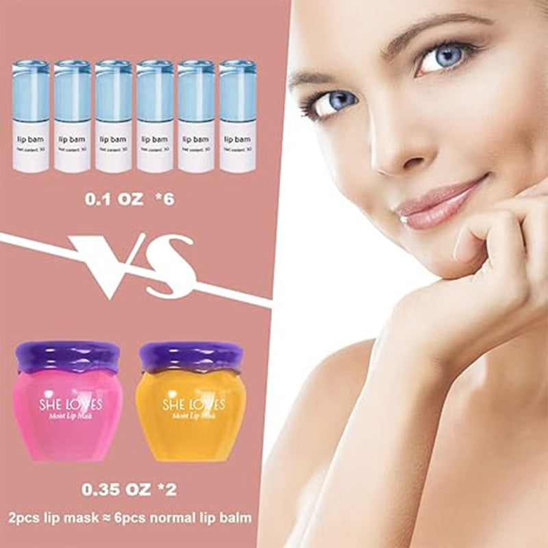 [Best Gift for Her] Honey&Sakura Day and Night Repair Sleeping Lip Balm